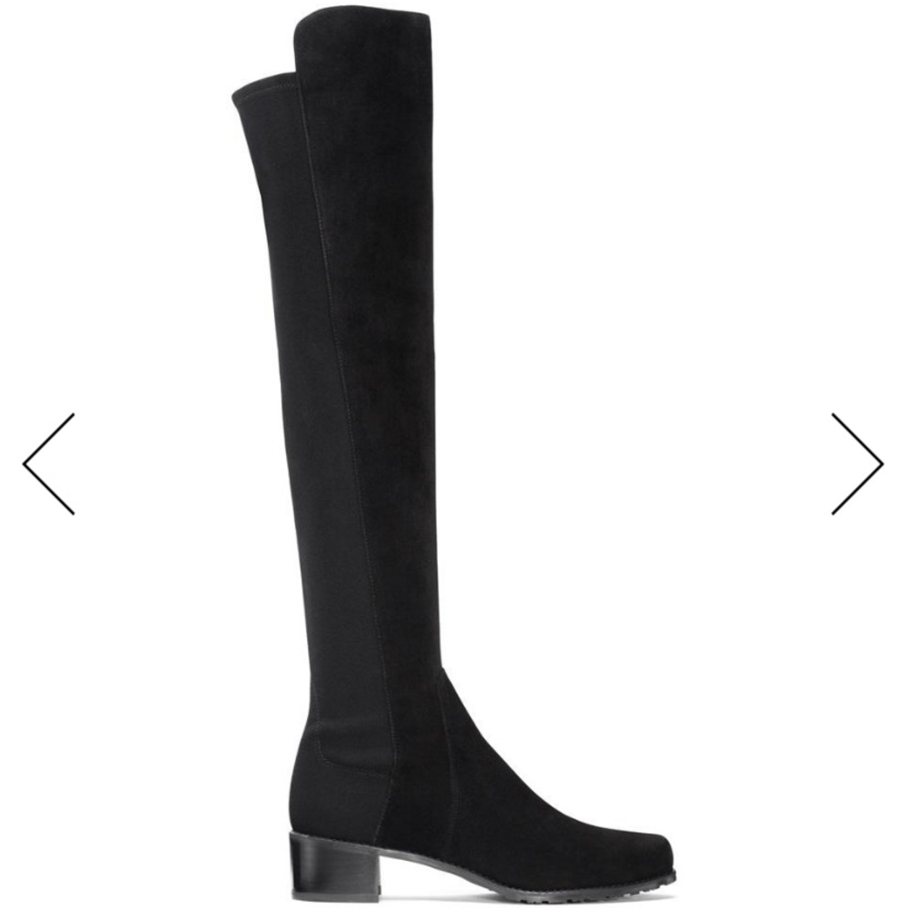 Stuart Weitzman Reserve Suede Over-The-Knee Boot